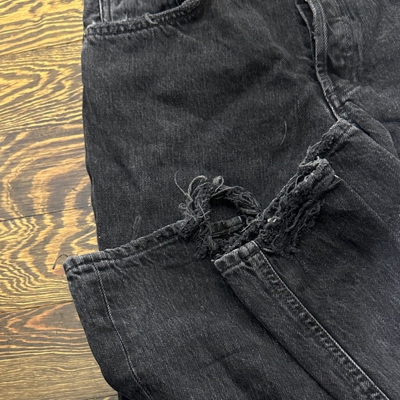 Agolde Black Denim Jeans - Picture 6 of 7